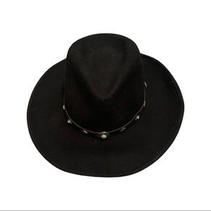 Black Wire Bill- Adjustable Hat